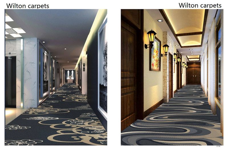 Broad Loom Wilton Wall to Wall Carpets for Corridors