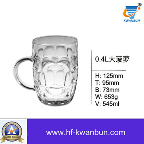 Beer Mug High Quality Glass Tumbler Glass Mug Kb-Hn0320