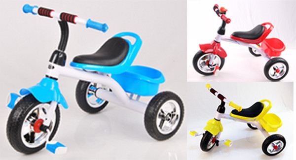 China Manufacturer Trike Toys Soft Seat Children Tricycle Factory Wholesale