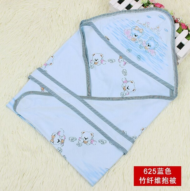 Bamboo Fiber Baby Swaddle for Spring and Summer