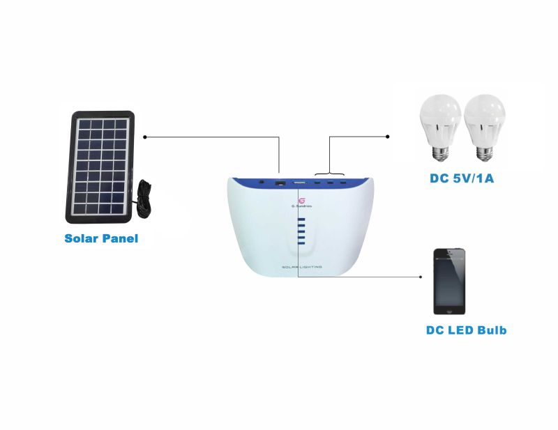 3W Solar Home Small Lighting System