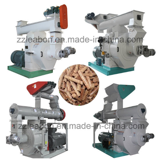 Gearbox Driven Ring Die Biomass Wood Pellet Mill Machine