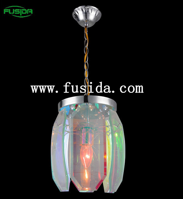 High Quality Popular LED Pendant Light with Mix Color Glass (D-9275/1 LED)