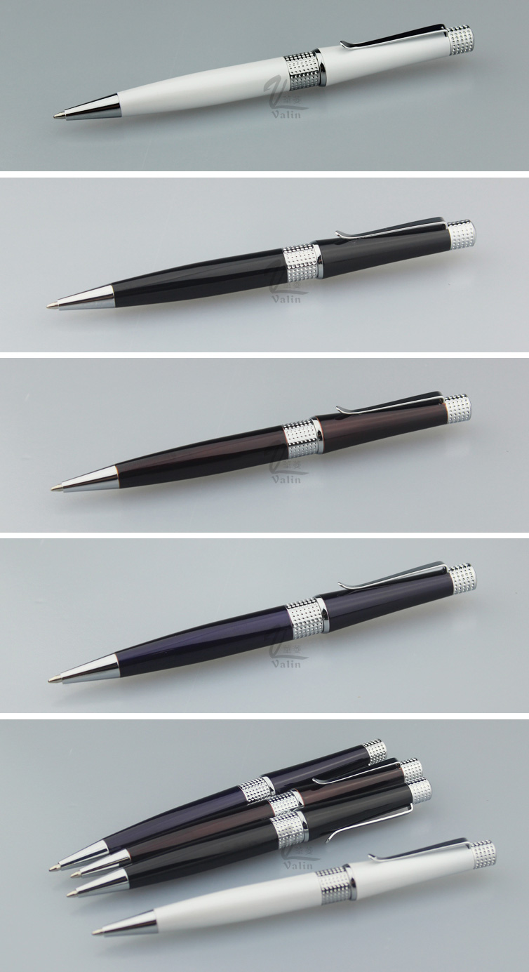 Newly Designed Promotional Black Metal Ball Pen