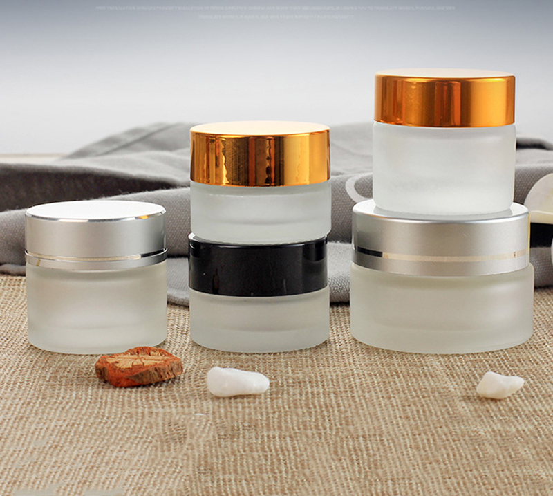 Cream Jar Cosmetic with Aluminum Lid (NBG19)