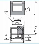 Uipt202/Tt212/Tt222 Screw in Type Diaphragm Pressure Sensor/ Transducer- Pressure Transmitter