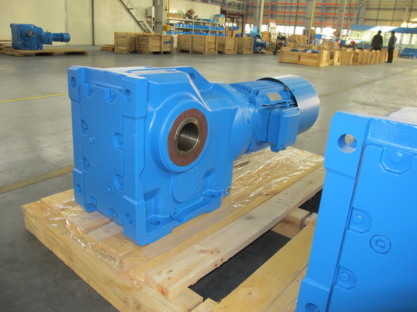 Boneng Helical Bevel Gearbox with Hollow Shaft