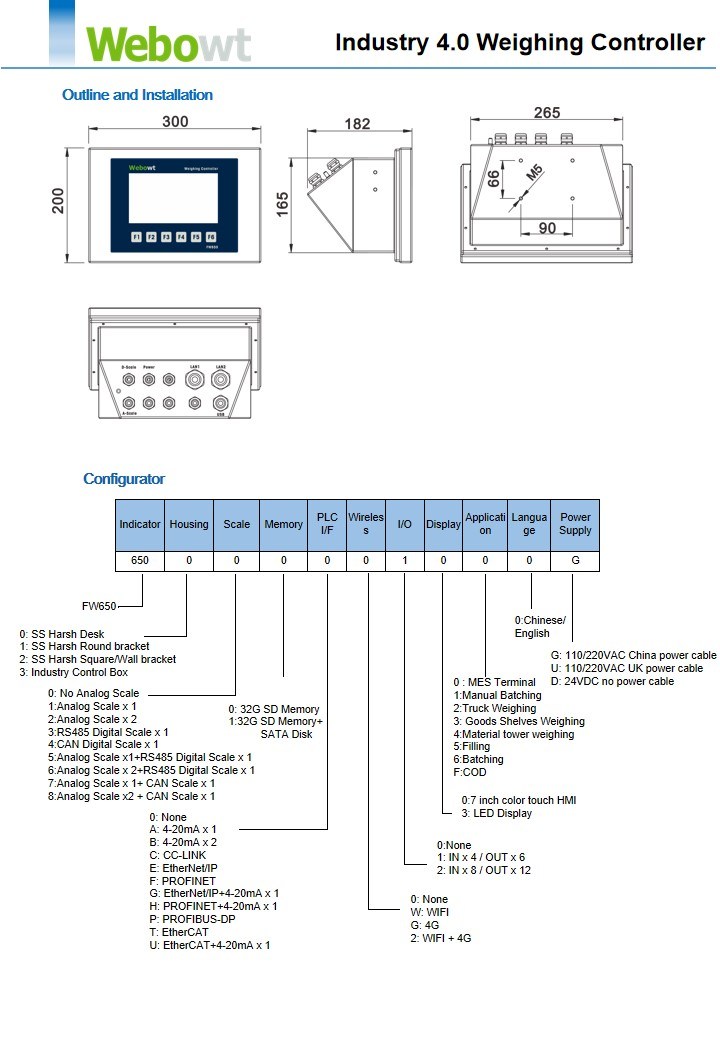 Weighing Scale Terminal