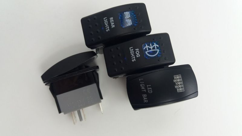 New Marine Rocker Switch for Boating with LED Light