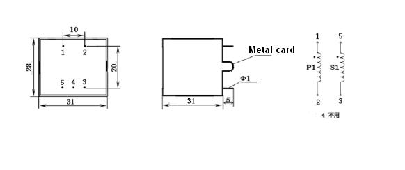 Lcte3jcf Ultra-Micro PCB Mounting Volltage Transformer