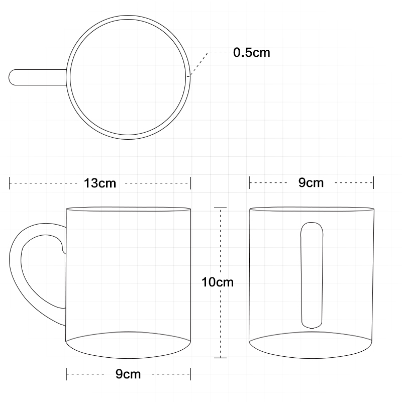 Decorative Ceramic Milk Mugs with Electroplating