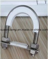 U Bolt/Clamp with PTFE /Teflon Cushion Block