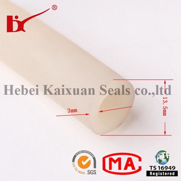 Heat Resistant Silicone Rubber Strips with Customized Size