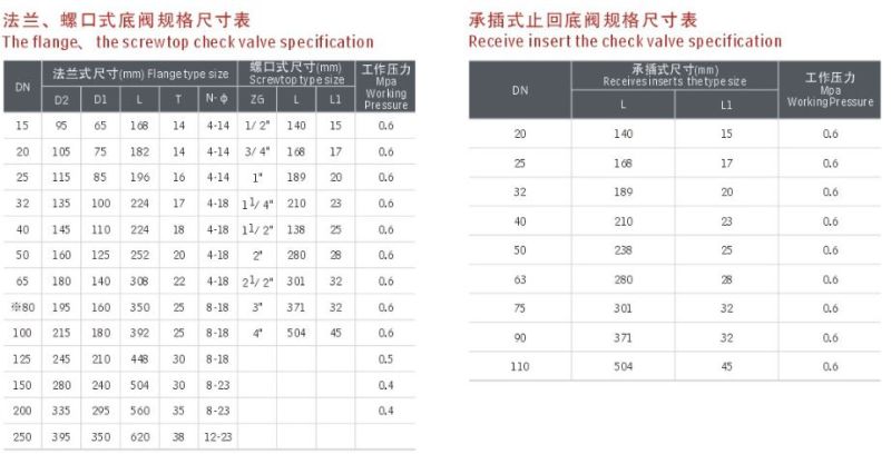 FRPP Foot Valve (H41F-10S) , Plastic Foot Valve, Bottom Valve