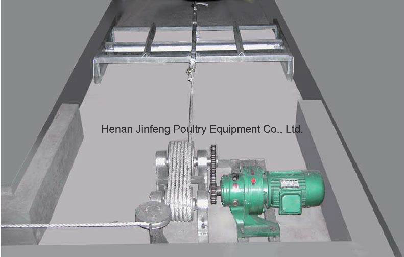 Manure Removal System for Layer Broiler Pullet Chicken Farm Use