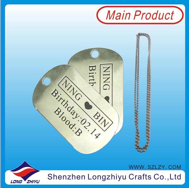 Hot Selling Metal Dog Tags with Your Own Logo