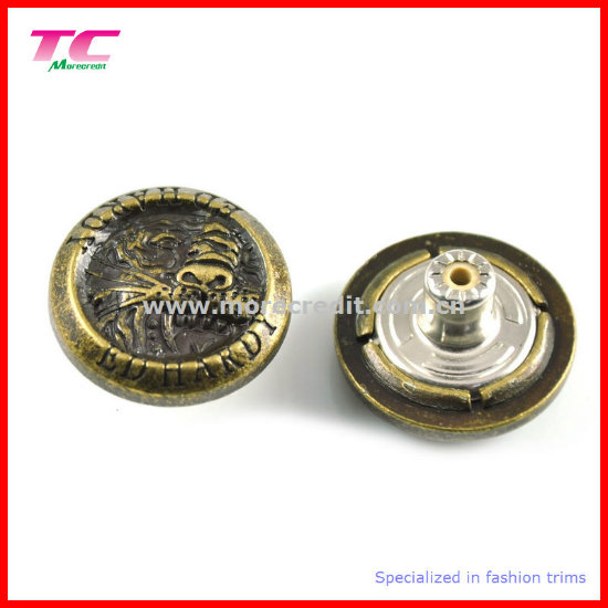 Metal Jeans Button for Jeanswear