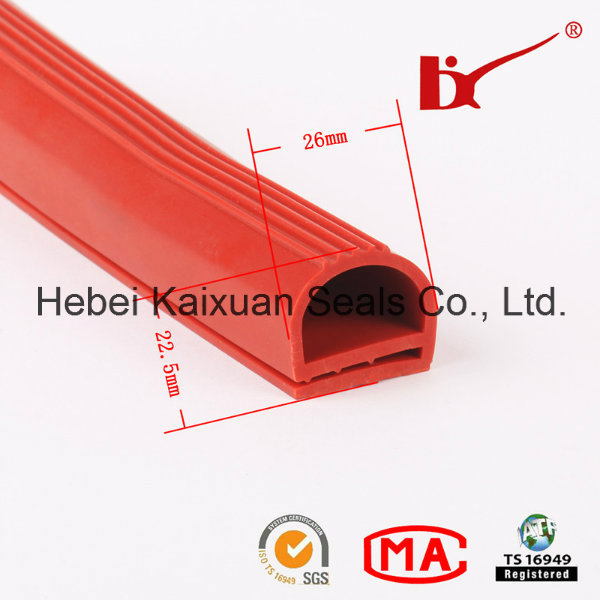 E Shape Heat Resistance Oven Silicone Rubber Seal Strip