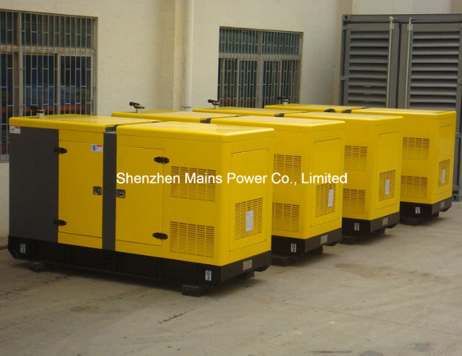 100kVA 80kw Standby Rate Silent Type Cummins Diesel Generator