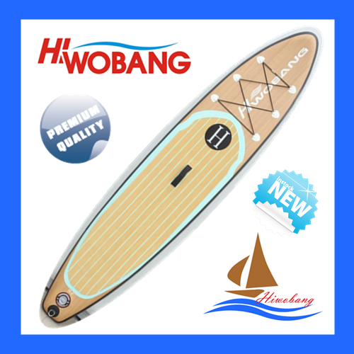 Wooden Grain Pattern Sup Board, Paddle Board, Surf Board