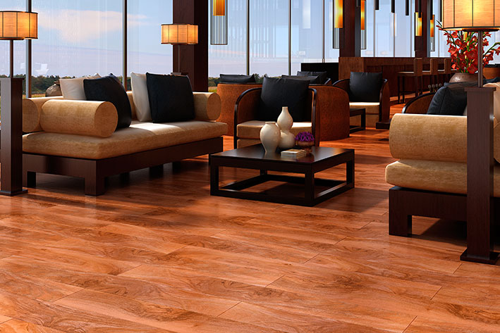 Woodgrain Texture Oak Vinyl Waxed Edge Wood Wooden Laminate Laminated Floor