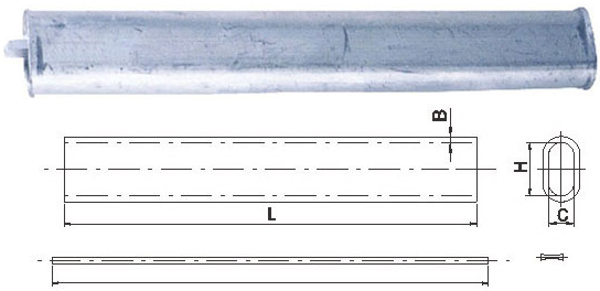 Jtb Type Electric Splicing Sleeve for ACSR Conductor