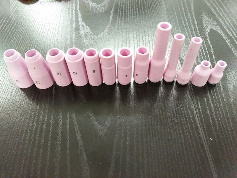 High Quality TIG Welding Torch Parts Alumina Gas Lens Nozzles Ceramic Cups for Welding Torch