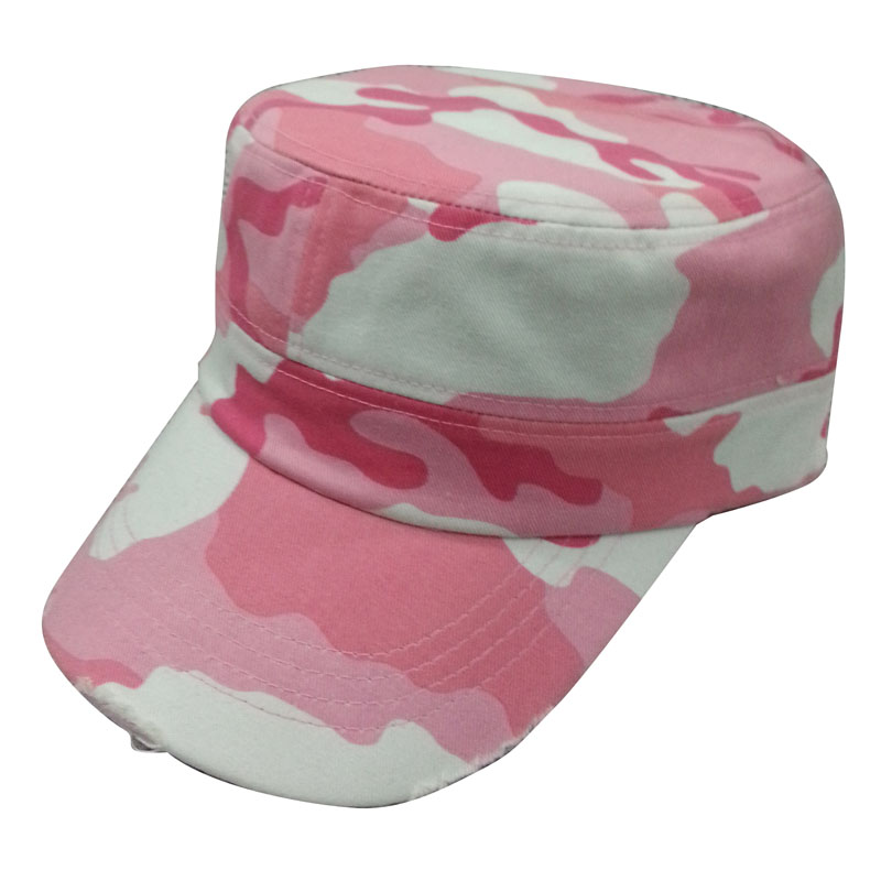 Floral Fabric Baseball Cap with Snapback Sb1581