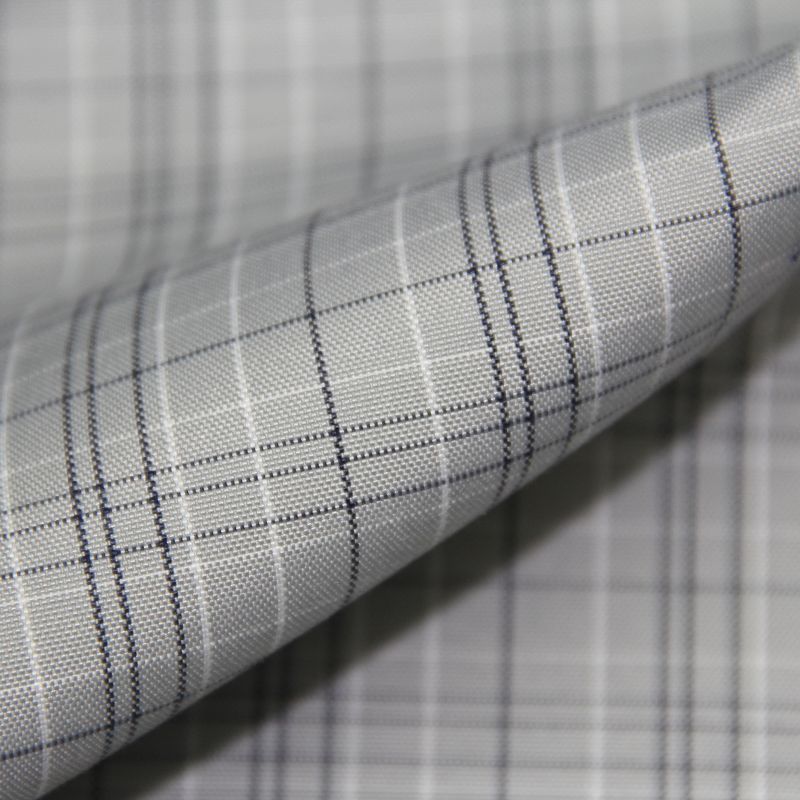 150d Yarn Dyed Check Pattern Fabric for Jacket or Windbreaker