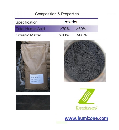 Oganic Fertilizer: Humizone Humic Acid 70% Powder (HA70-P)