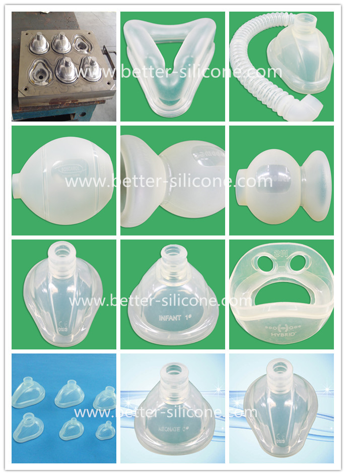 Silicone LSR Medical Breathing Device / Parts