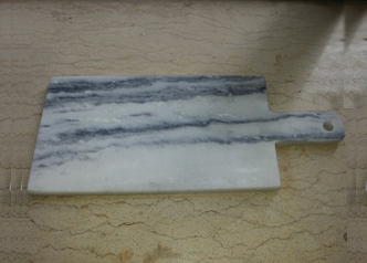 Marble Stone Chopping Board Size 40X17cm