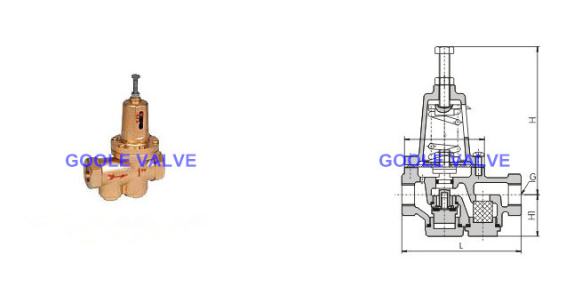 Direct Acting Diaphragm Pressure Reducing Valve (200P)