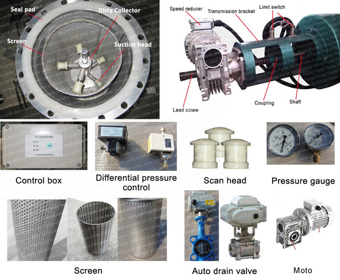 15-900t/H Water Filtration System Automatic Screen Filter