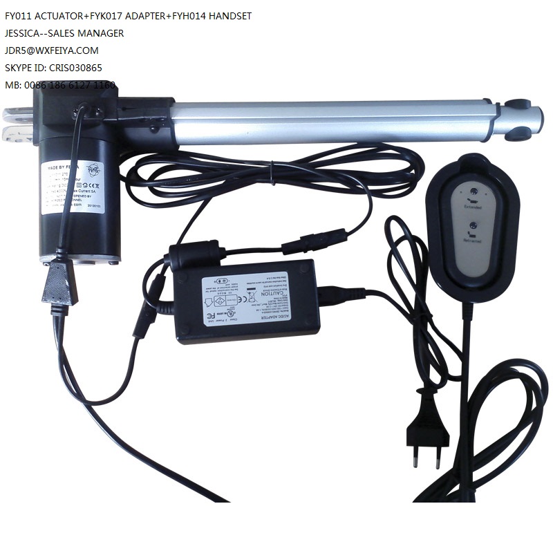Electric Linear Actuator Kits 12VDC 6000n Load Capacity (FY011)