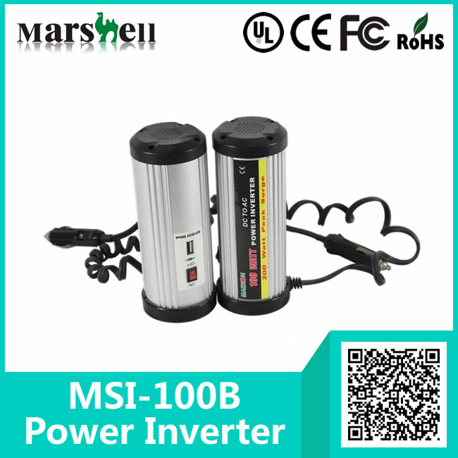 100~400W Low Power Output Power Inverter with AC Outlet and USB