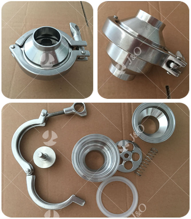 Sanitary Stainless Steel No Return Check Valve