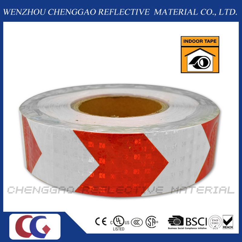 Conspicuity Reflective Safety Caution Warning Tape with Arrow (C3500-AW)