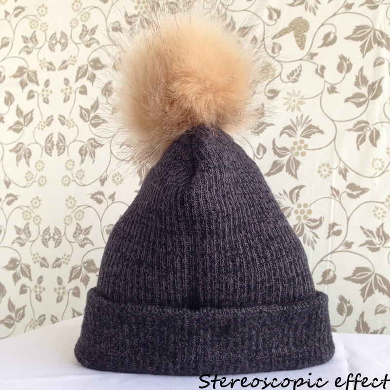 Pompon Hat / Beanie Hat / Winter Hat (BH-02)