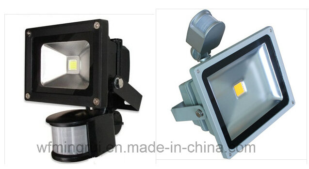 10W-50W Outdoor PIR Motion Sensor LED Floodlight