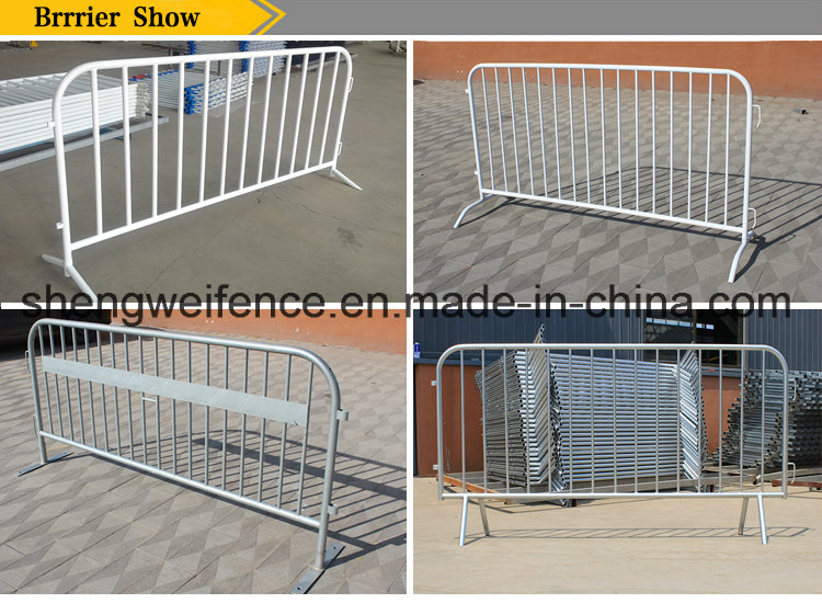 Safety Metal Fence Pedestrian Crowd Control Barrier