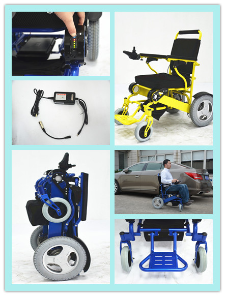 Foldable Electric Walker Wheelchair