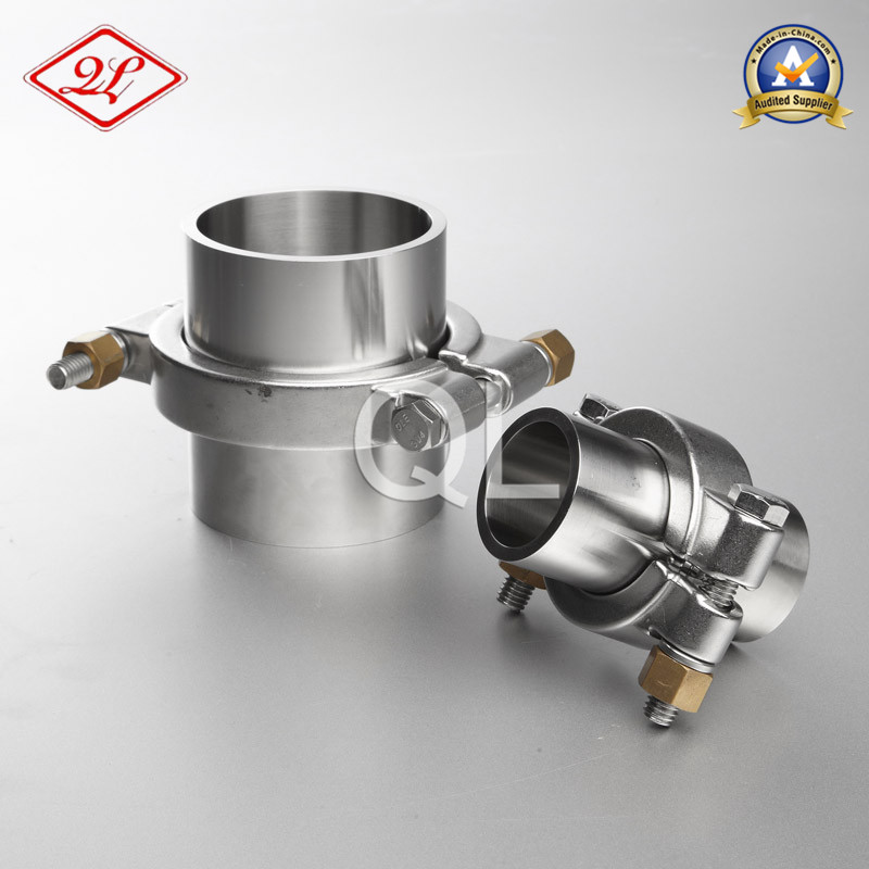 Sanitary Stainless Steel Pipe Fitting Tri Clover Clamp