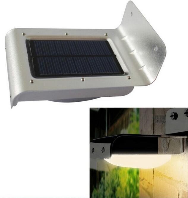 Solar Garden Sensor LED Lamp