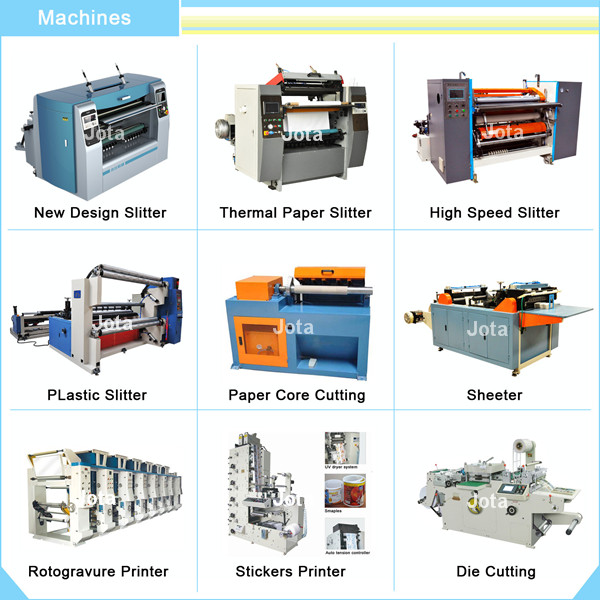 Automatic Thermal Paper Roll Slitting Rewinding Machine