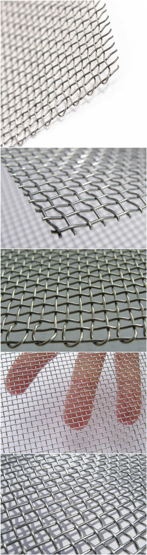 China Anping Gold Supplier of Galvanized Square Wire Mesh