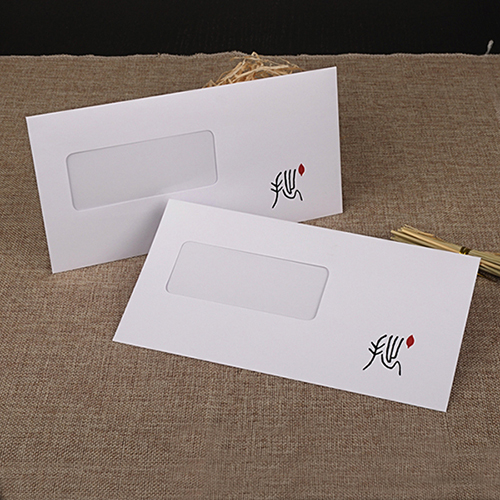 Paper Business Envelope for Gift Packaging with Foiled Logo Wjl-En021