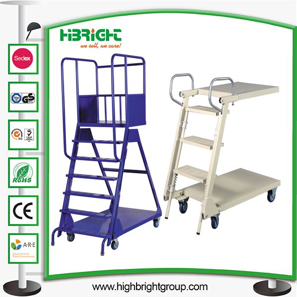 Supermarket Platform Step Ladder Truck Trolley