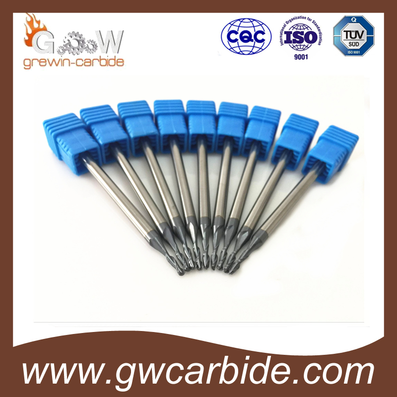 Grewin Cemented Corner Radius Carbide End Mills