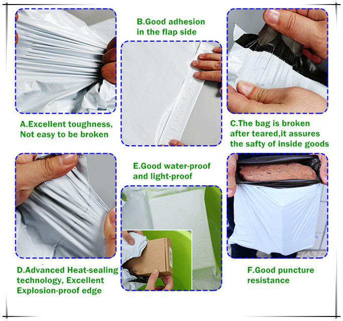 High Quality Self-Adhesive Plastic Courier Bag for Packing